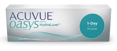 ACUVUE Oasys with HydraLuxe 1-Day 30 pack ($48.67/Box after Rebate)