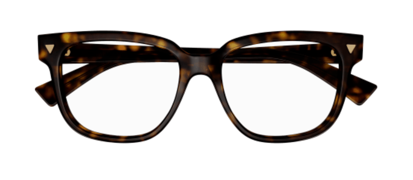 Bottega Veneta Rectangular Eyeglasses