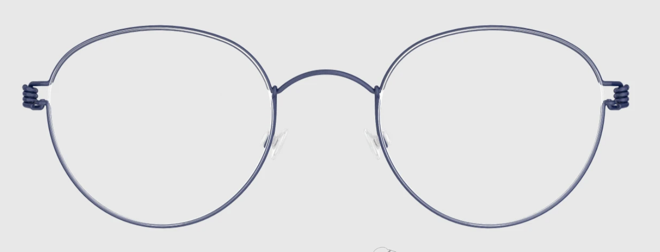 Lindberg Air Titanium Rim Round Eyeglasses