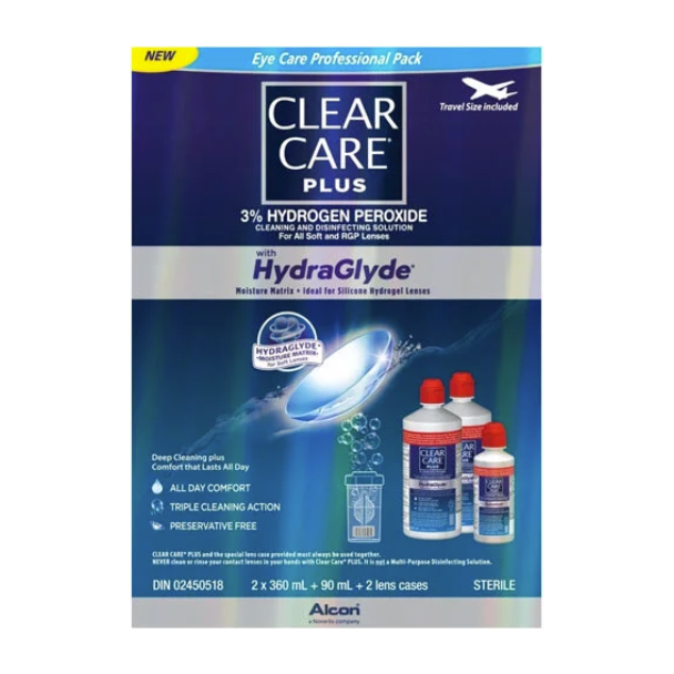 CLEAR CARE PLUS with HydraGlyde - Professional Pack