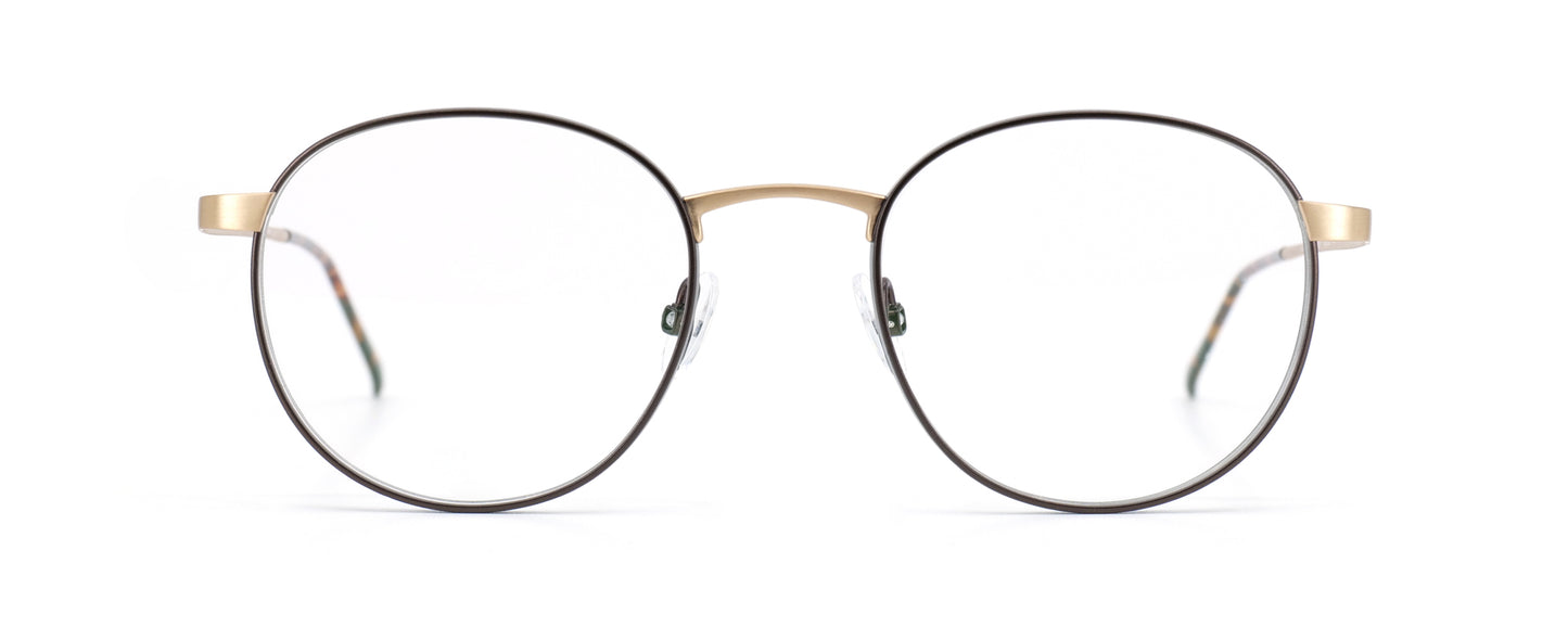 Gotti Demir Round Eyeglasses