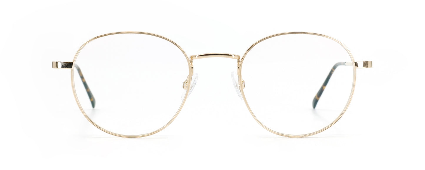 Gotti Devito Round Eyeglasses