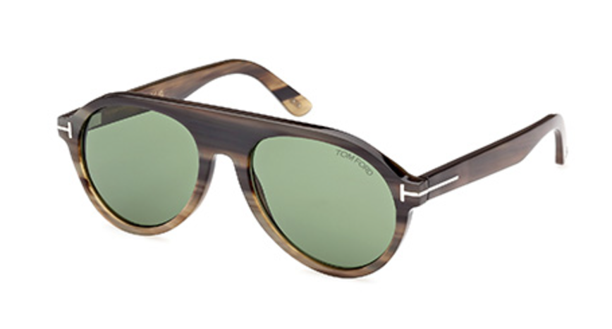 Tom Ford Private Collection Aviator Buffalo Horn Sunglasses