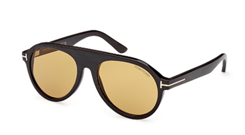 Tom Ford Private Collection Aviator Buffalo Horn Sunglasses