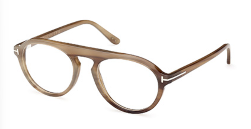 Tom Ford Private Collection Round Buffalo Horn Eyeglasses