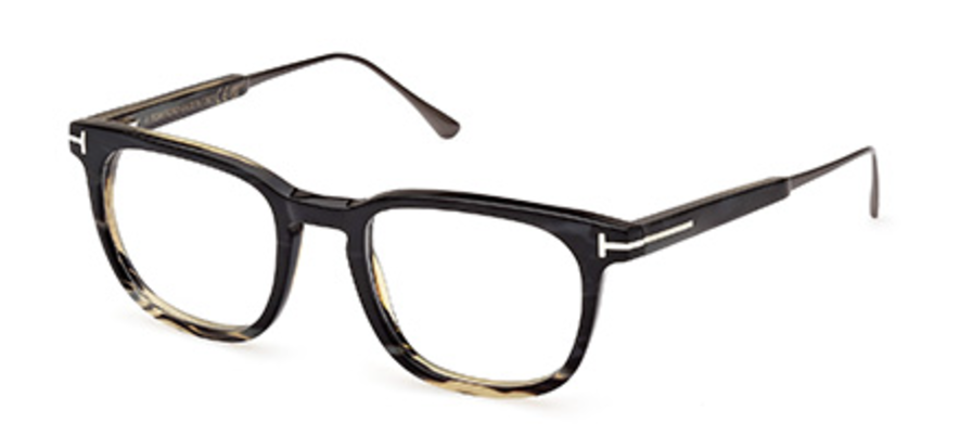 Tom Ford Private Collection Square Buffalo Horn Eyeglasses