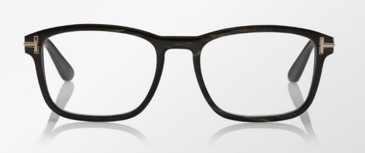 Tom Ford Private Collection Rectangular Buffalo Horn Eyeglasses