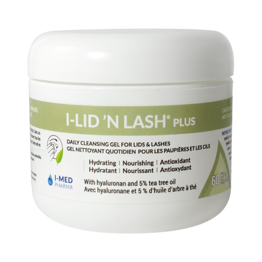 I-LID'N LASH Plus Daily Eyelid Cleansing Wipe with Tea Tree Oil