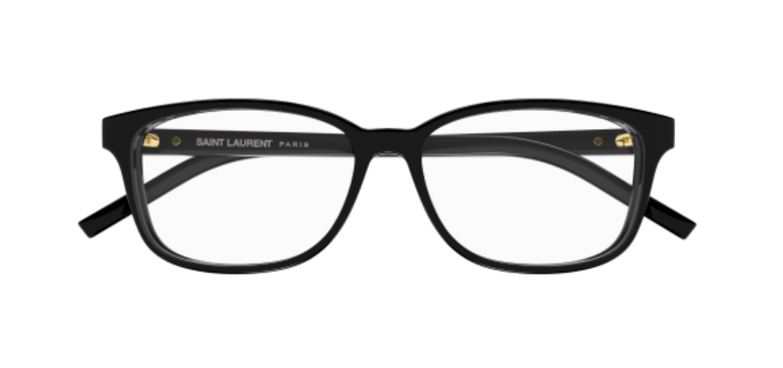 Saint Laurent Rectangular Curve Eyeglasses