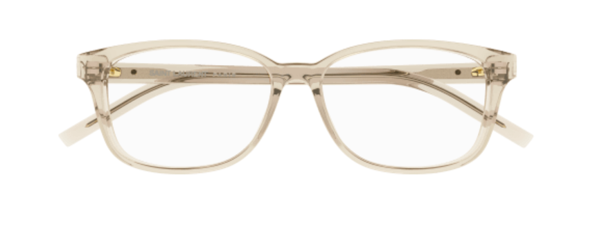 Saint Laurent Rectangular Curve Eyeglasses