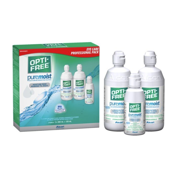 OPTI-FREE Puremoist with HydraGlyde - Professional Pack