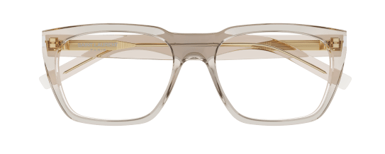 Saint Laurent Rectangular Curved Edges Eyeglasses