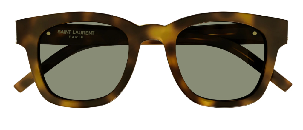 Saint Laurent Square Curved Sunglasses