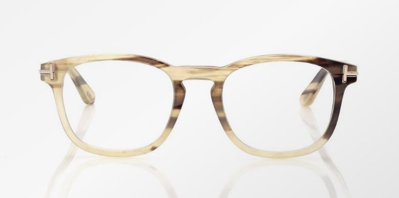 Tom Ford Private Collection Square Buffalo Horn Eyeglasses