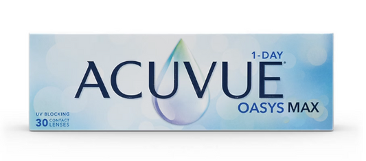 ACUVUE Oasys Max 1 Day 30 pack ($52.67/Box After Rebate)