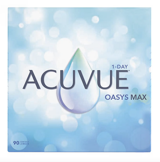 ACUVUE Oasys Max 1 Day 90 pack ($104/Box after Rebate)