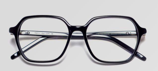 Tom Davies Hexagonal Eyeglasses