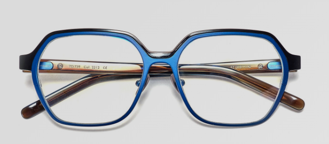 Tom Davies Hexagonal Eyeglasses