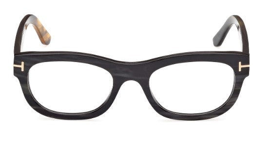 Tom Ford Private Collection Rectangular Buffalo Horn Eyeglasses