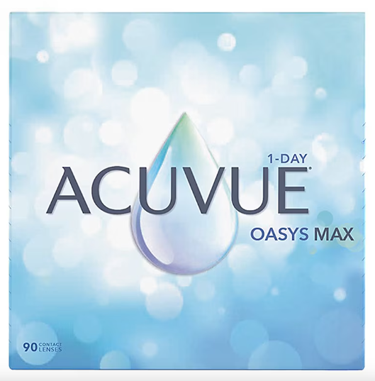 ACUVUE Oasys Max Multifocal 1 Day 90 pack ($137/Box after Rebate)