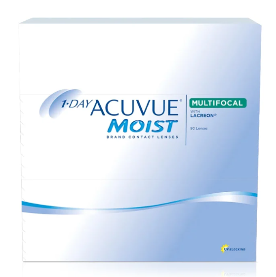 ACUVUE Moist Multifocal 1-Day 90 pack ($100/Box after Rebate)