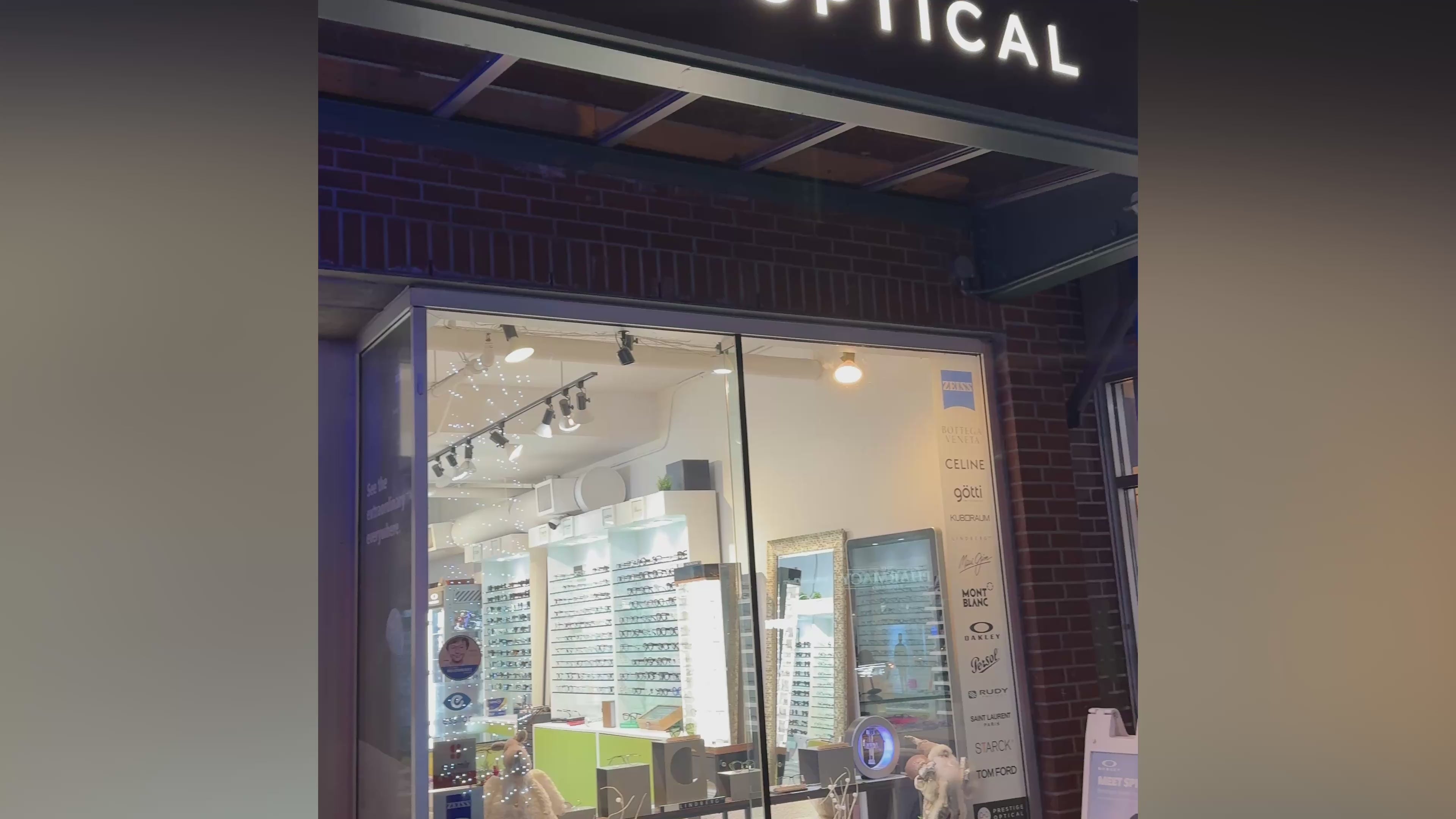 Load video: Prestige Optical in Kitsilano, Vancouver